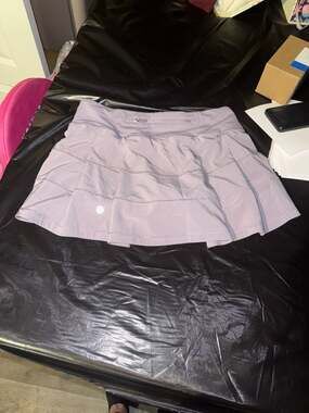 Lululemon Pace Rival Mid-Rise Skirt purple  Sz4